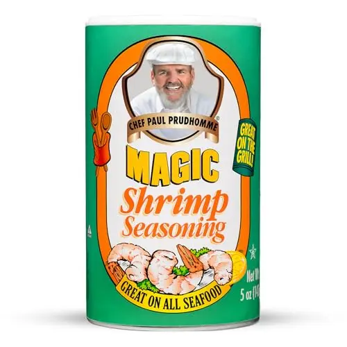 Chef Paul Shrimp Magic Seasoning container
