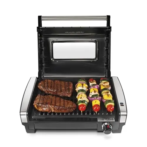 Hamilton Beach stainless steel indoor electric searing grill