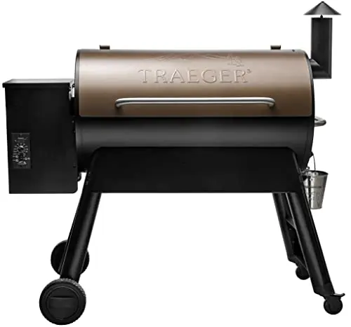 Traeger Pro 34 bronze wood pellet grill and smoker with digital controller