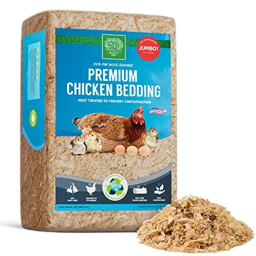 Small Pet Select Premium Pine Shavings Chicken Bedding in a large bag