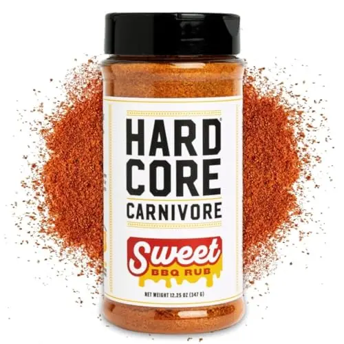 Hardcore Carnivore Sweet BBQ Seasoning shaker