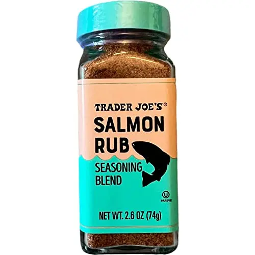 Trader Joe's Salmon Rub seasoning blend package