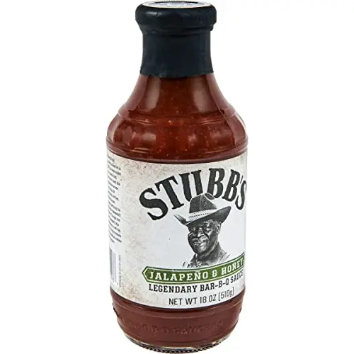 Stubb's Jalapeno & Honey BBQ Sauce bottle