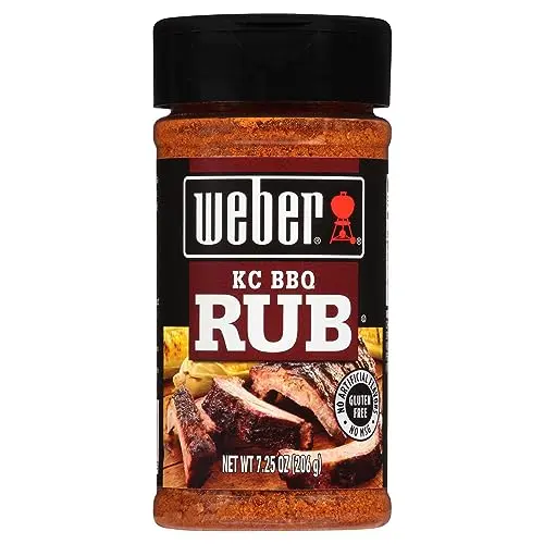 Weber KC BBQ Dry Rub seasoning tin