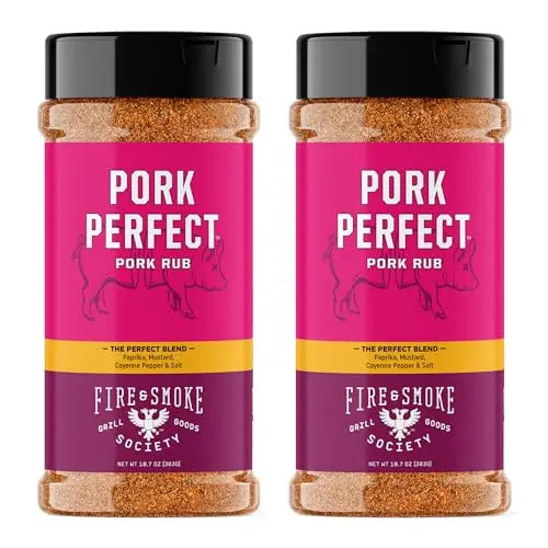 Fire & Smoke Society Pork Perfect Pork Rub, two-pack of large containers