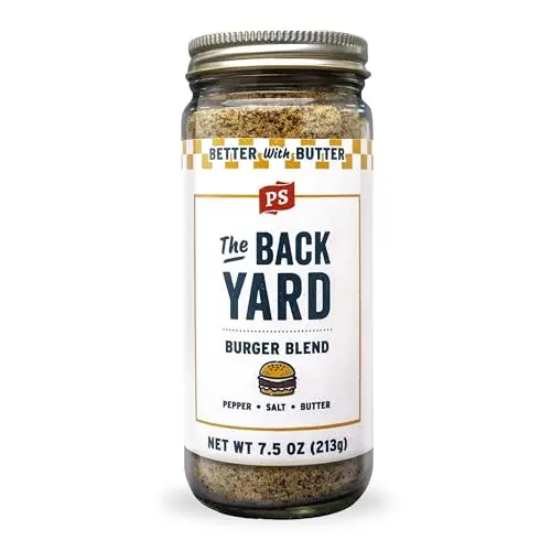 PS Seasoning The Backyard Better Burger Seasoning shaker