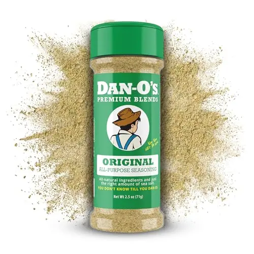 Dan-O's Original Seasoning in a 2.5 oz bottle