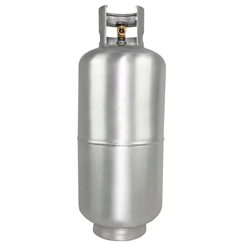 Flame King 40 pound aluminum propane tank, corrosion resistant for marine use