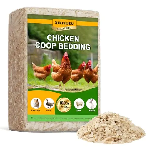 xixisusu natural pine shavings chicken coop bedding in bag