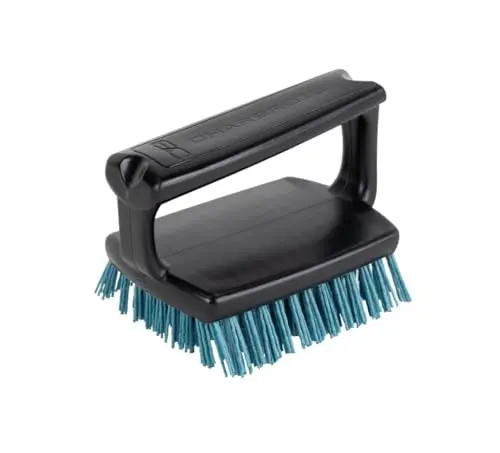 CHAR-BROIL handheld grill brush with black nylon bristles