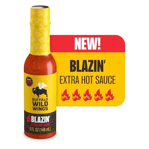 Buffalo Wild Wings Blazin Hot Sauce bottle